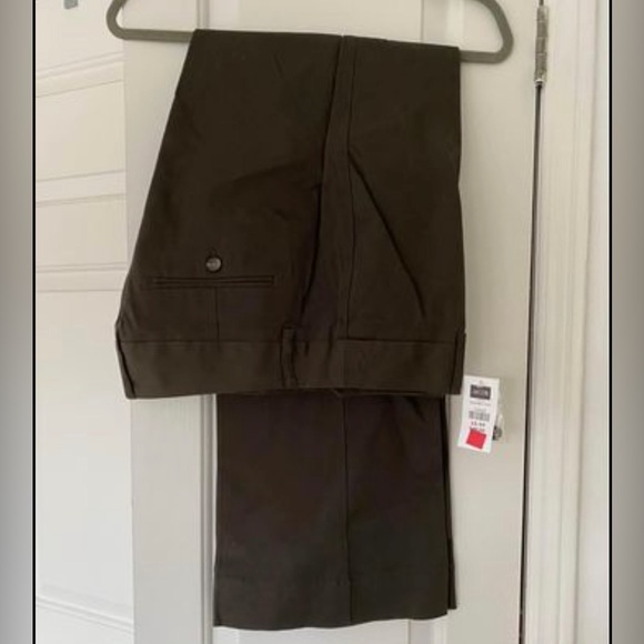 Jacob Olive Green Trousers - Picture 2 of 3